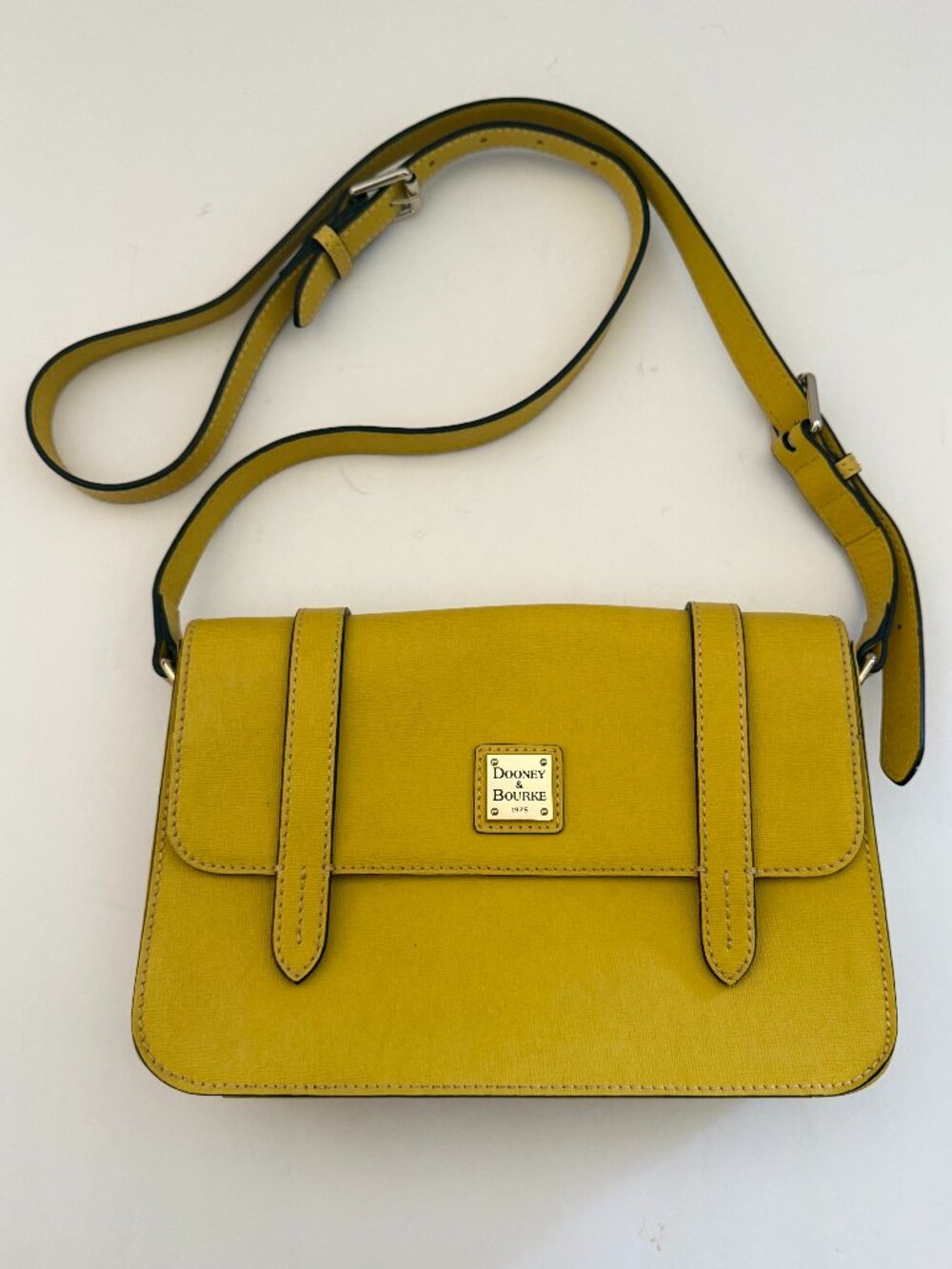 Dooney & Bourke Mustard Yellow Crossbody